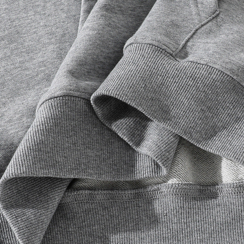 Men's Solid Color Oversized Hoodie