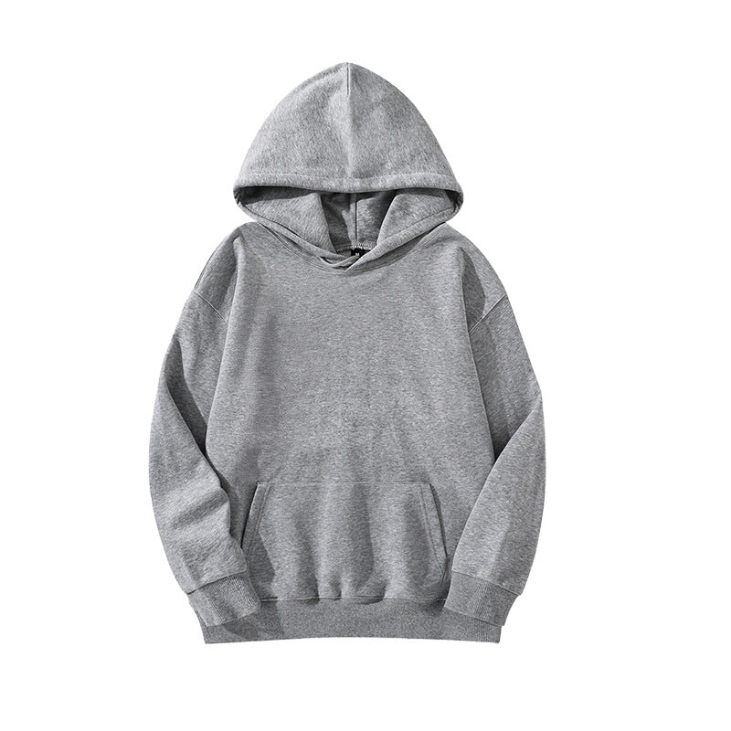 Men's Solid Color Oversized Hoodie